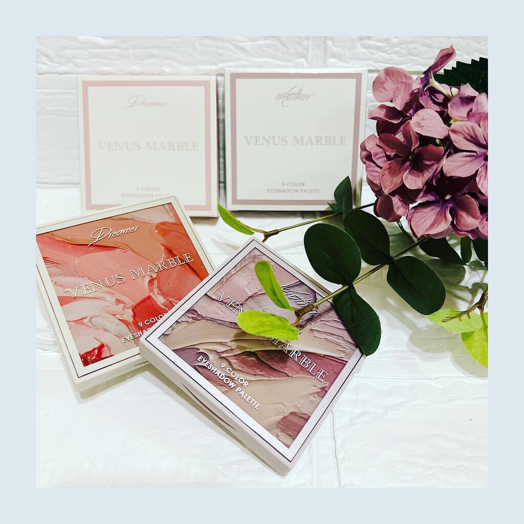 VenusMarble 9色アイシャドウパレット/Venus Marble/アイシャドウパレットを使ったクチコミ(2枚目)