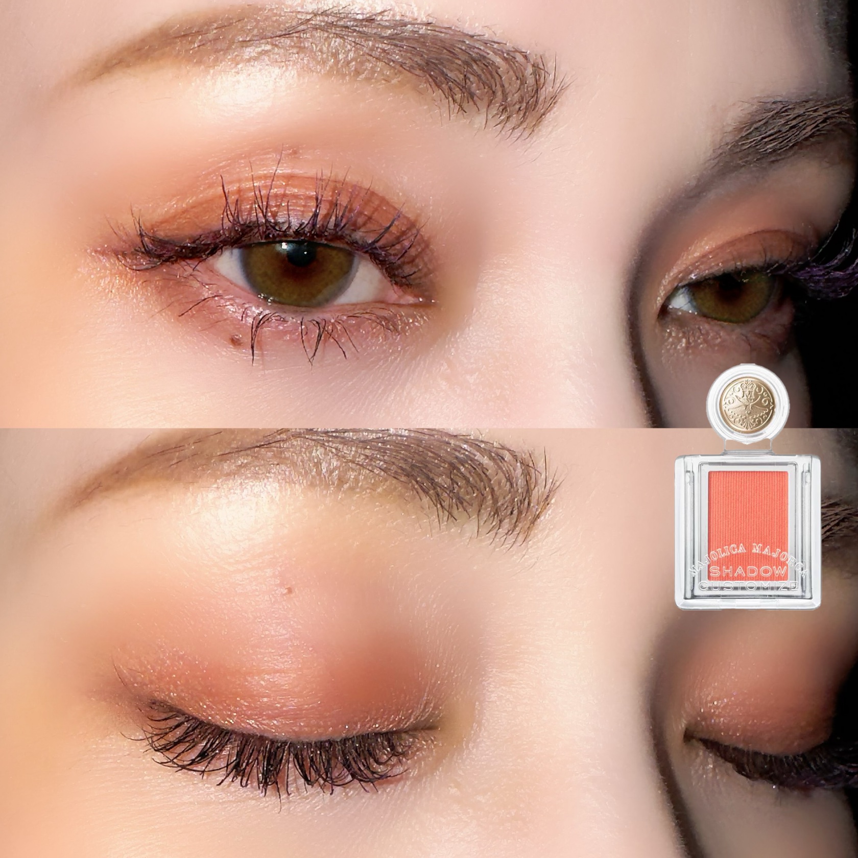 シャドーカスタマイズ/MAJOLICA MAJORCA/単色アイシャドウを使ったクチコミ（1枚目）