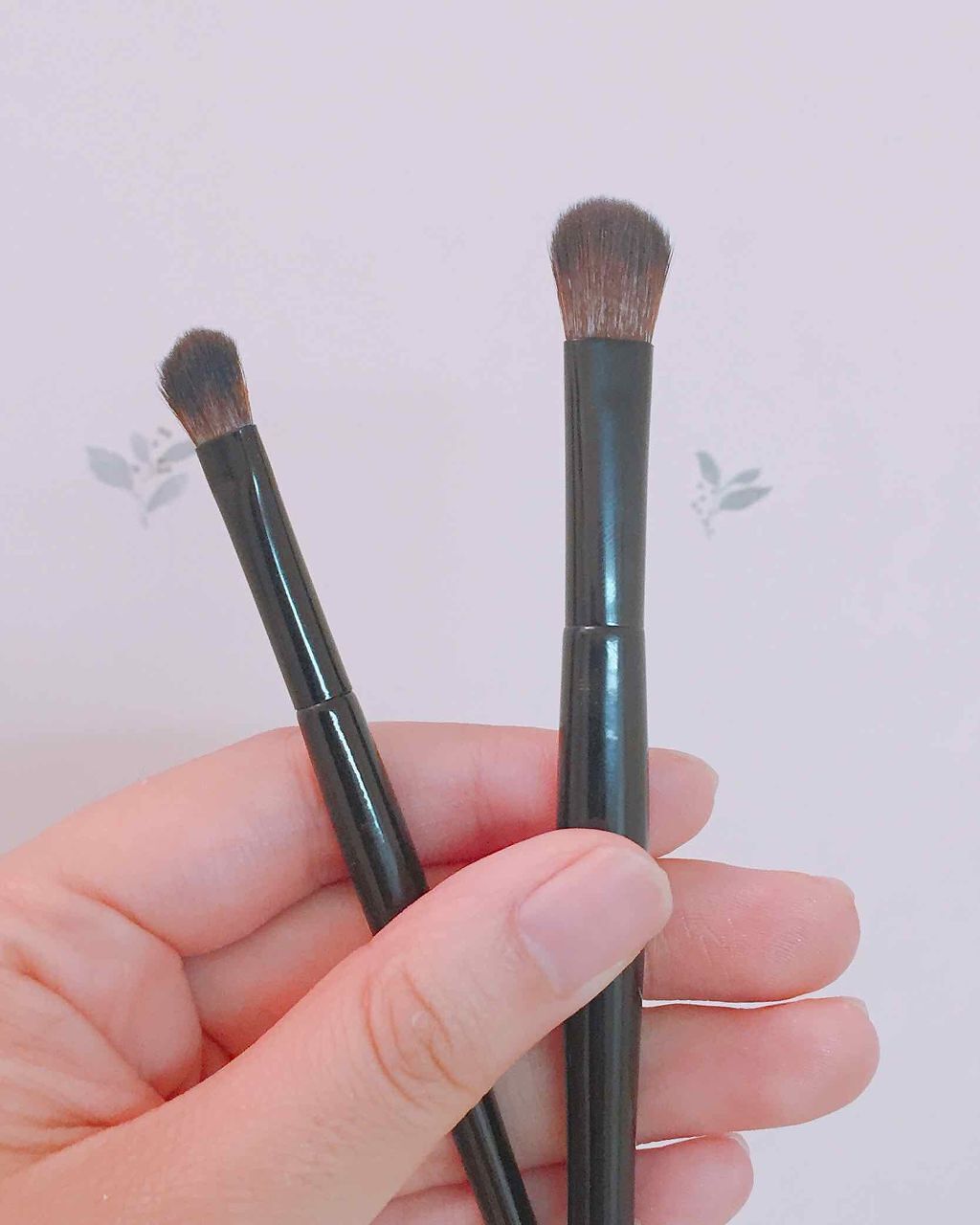 ファイバーアイシャドウブラシセット/ロージーローザ/メイクブラシを使ったクチコミ(1枚目)