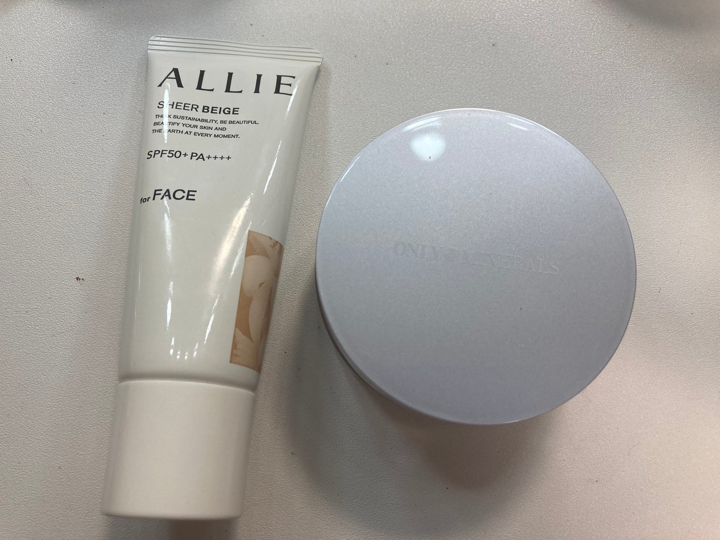 薬用ホワイトニングファンデーション/ONLY MINERALS/パウダーファンデーションを使ったクチコミ(1枚目)