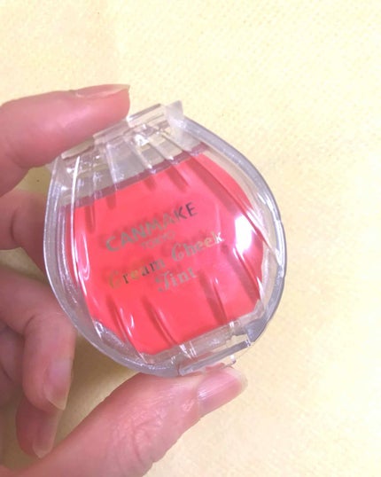 クリームチーク ティント/キャンメイク/ジェル・クリームチークを使ったクチコミ(1枚目)