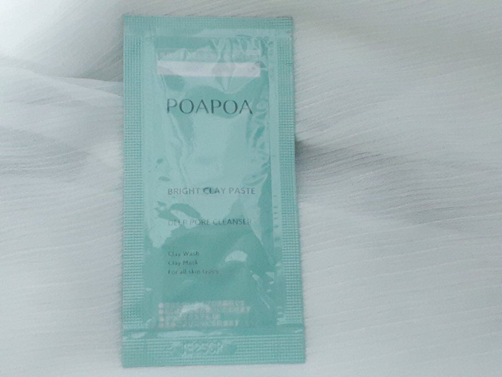 ブライトクレイペースト/POAPOA/洗顔フォームを使ったクチコミ(1枚目)