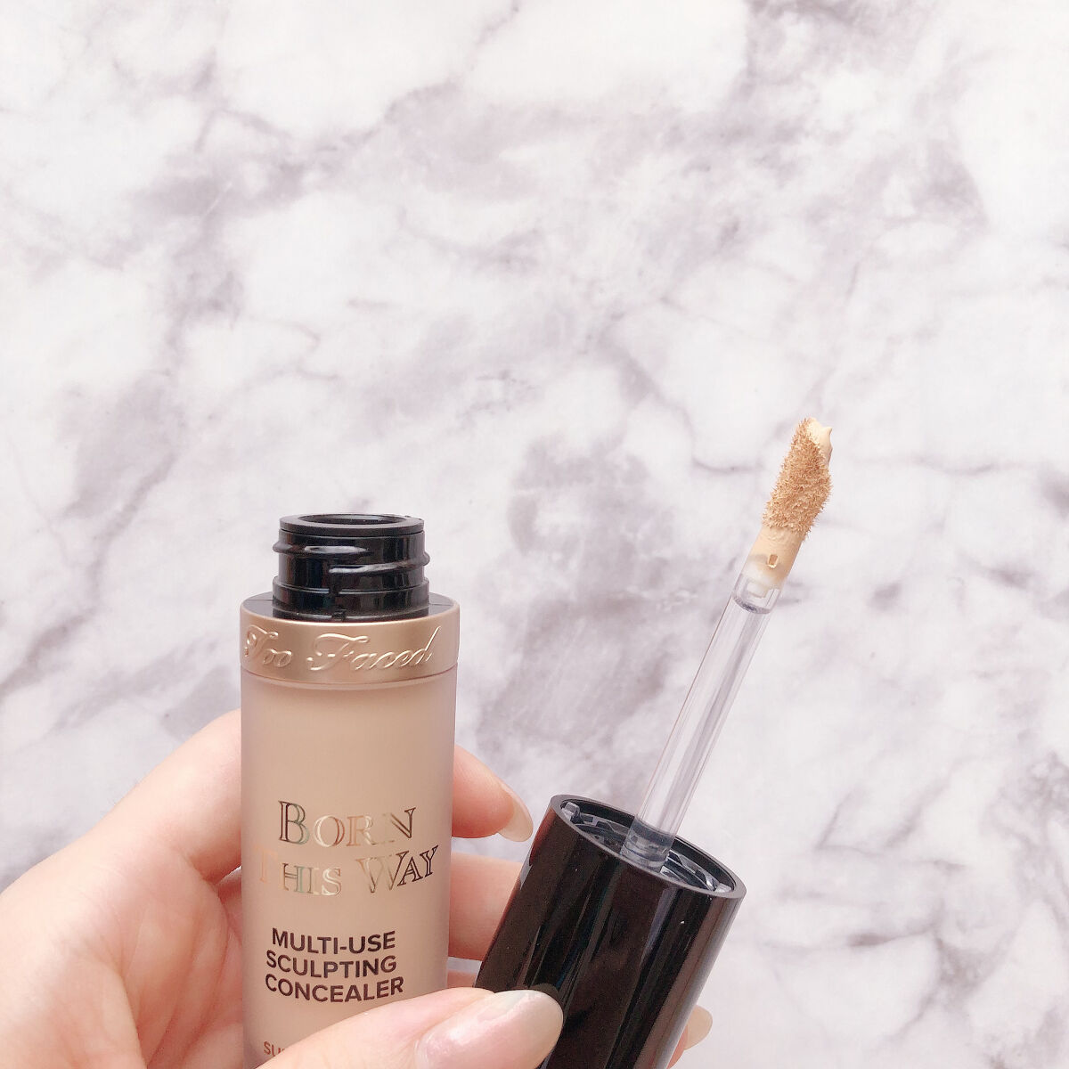 ボーン ディス ウェイ スーパー カバレッジ コンシーラー/Too Faced/リキッドコンシーラーを使ったクチコミ（2枚目）