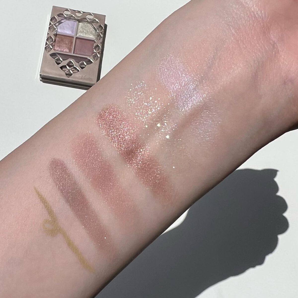 パノラマデザイン アイパレット/Visée/アイシャドウパレットを使ったクチコミ（2枚目）