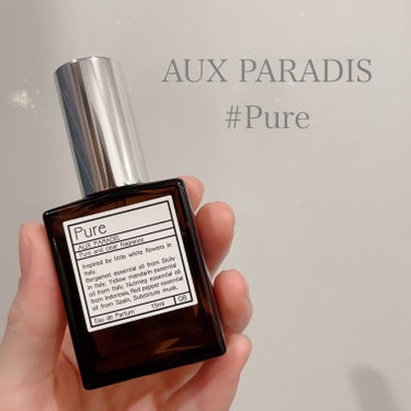 AUX PARADIS オードパルファム　#08 Pure 〔ピュア〕のクチコミ「🩵Pure/AUX PARADIS
¥2,860/15ml


お気に入りの香水のひとつ💐

.....」（1枚目）