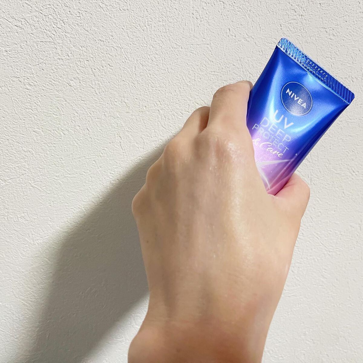 ニベアUV ディープ プロテクト＆ケア トーンアップ エッセンス/ニベア/日焼け止めローションを使ったクチコミ（3枚目）