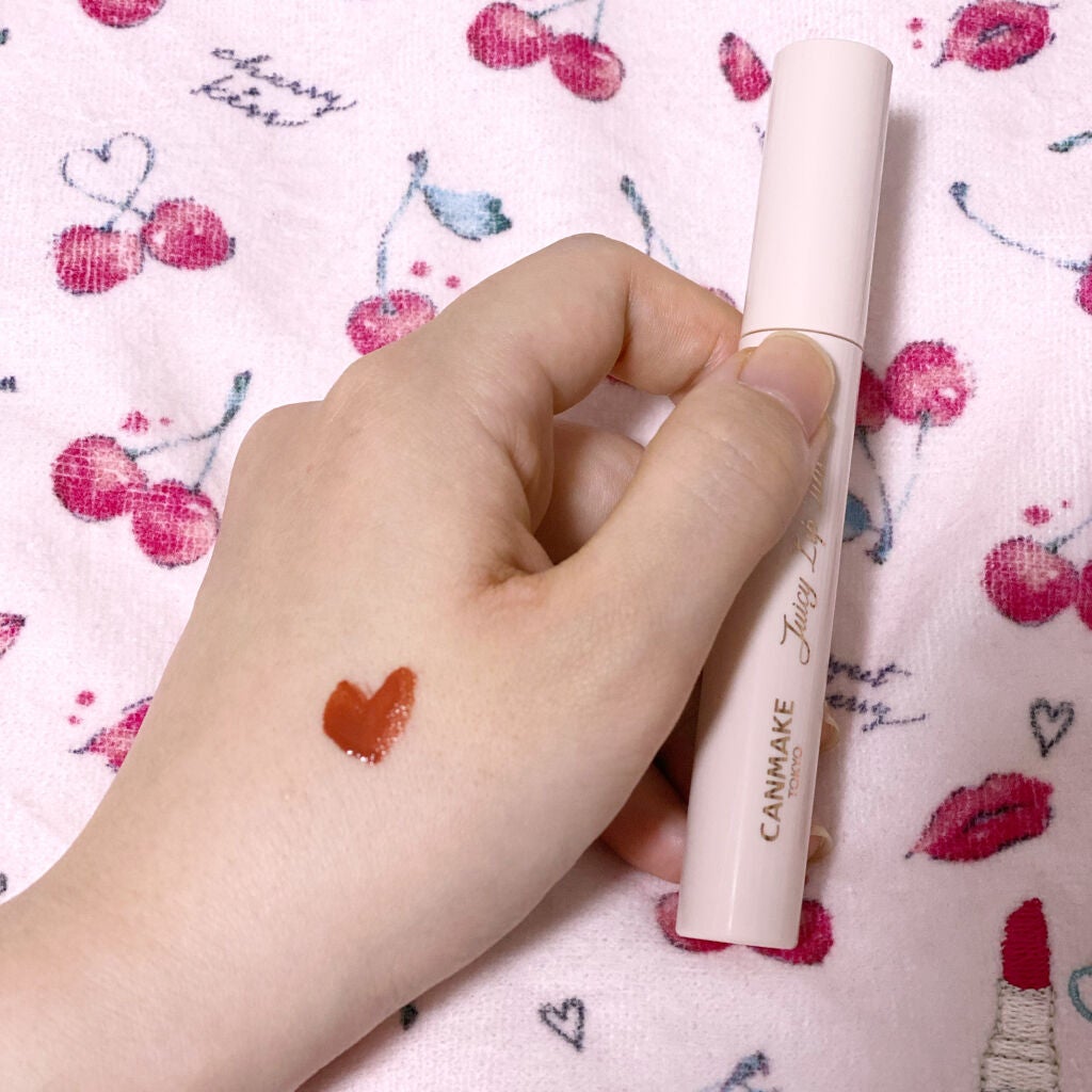 ジューシーリップティント/キャンメイク/口紅を使ったクチコミ(2枚目)