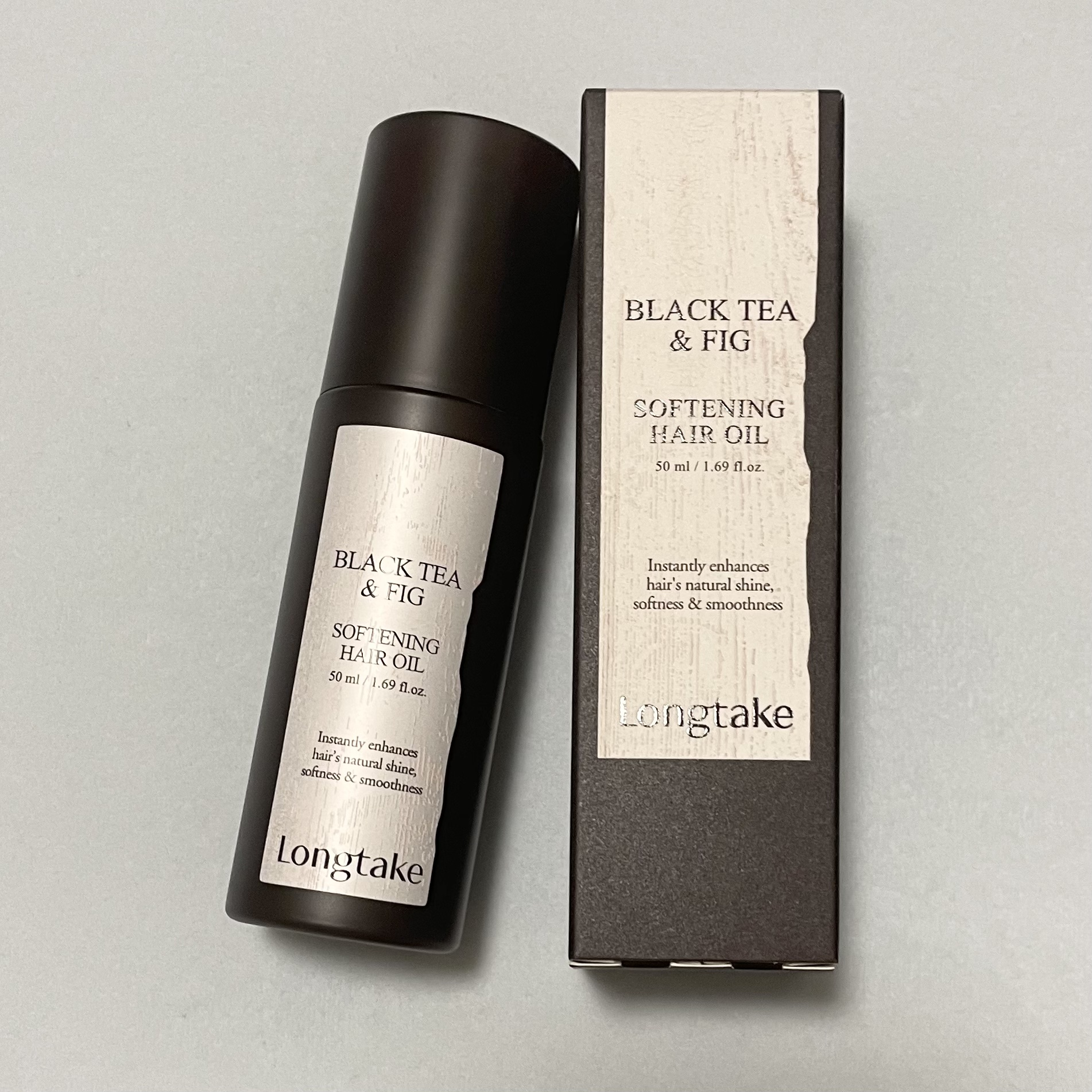 BLACK TEA & FIG SOFTENING HAIR OIL/Longtake/ヘアオイルを使ったクチコミ（1枚目）