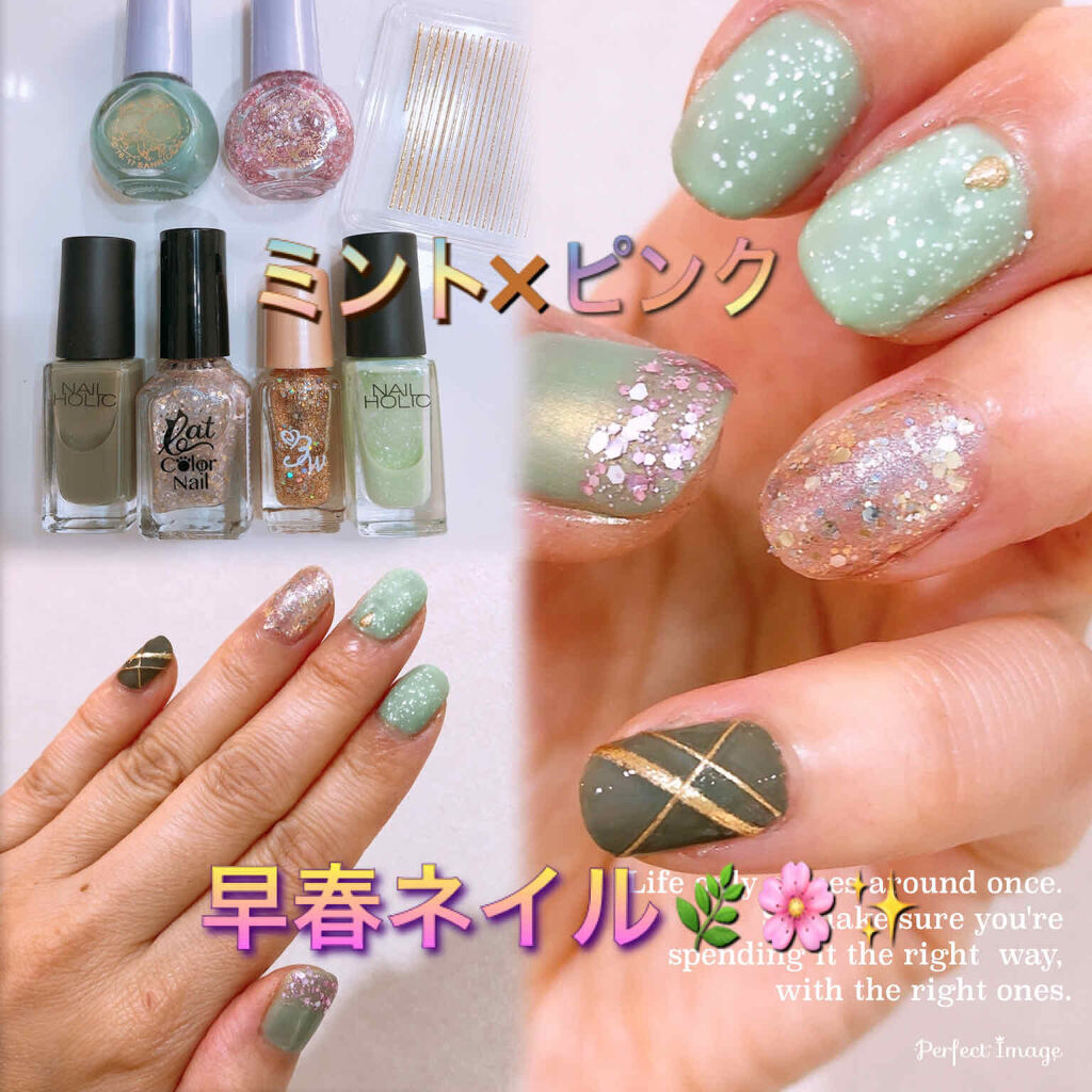 ネイルラインテープ/セリア/ネイルチップ・パーツを使ったクチコミ（1枚目）