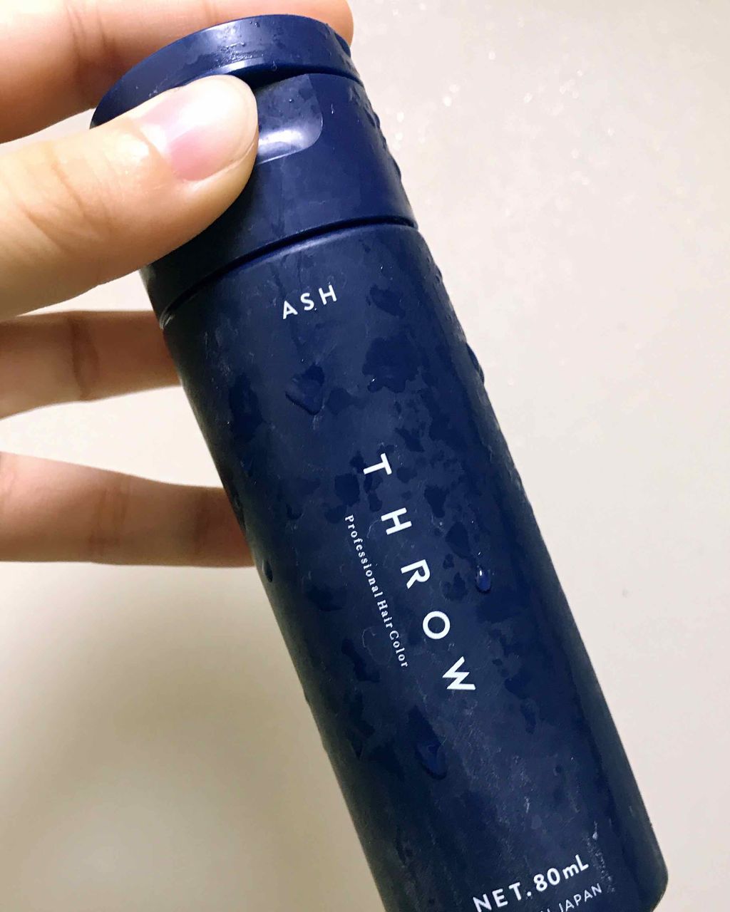 スロウ カラーシャンプー アッシュ/THROW(スロウ)/市販シャンプーを使ったクチコミ（1枚目）