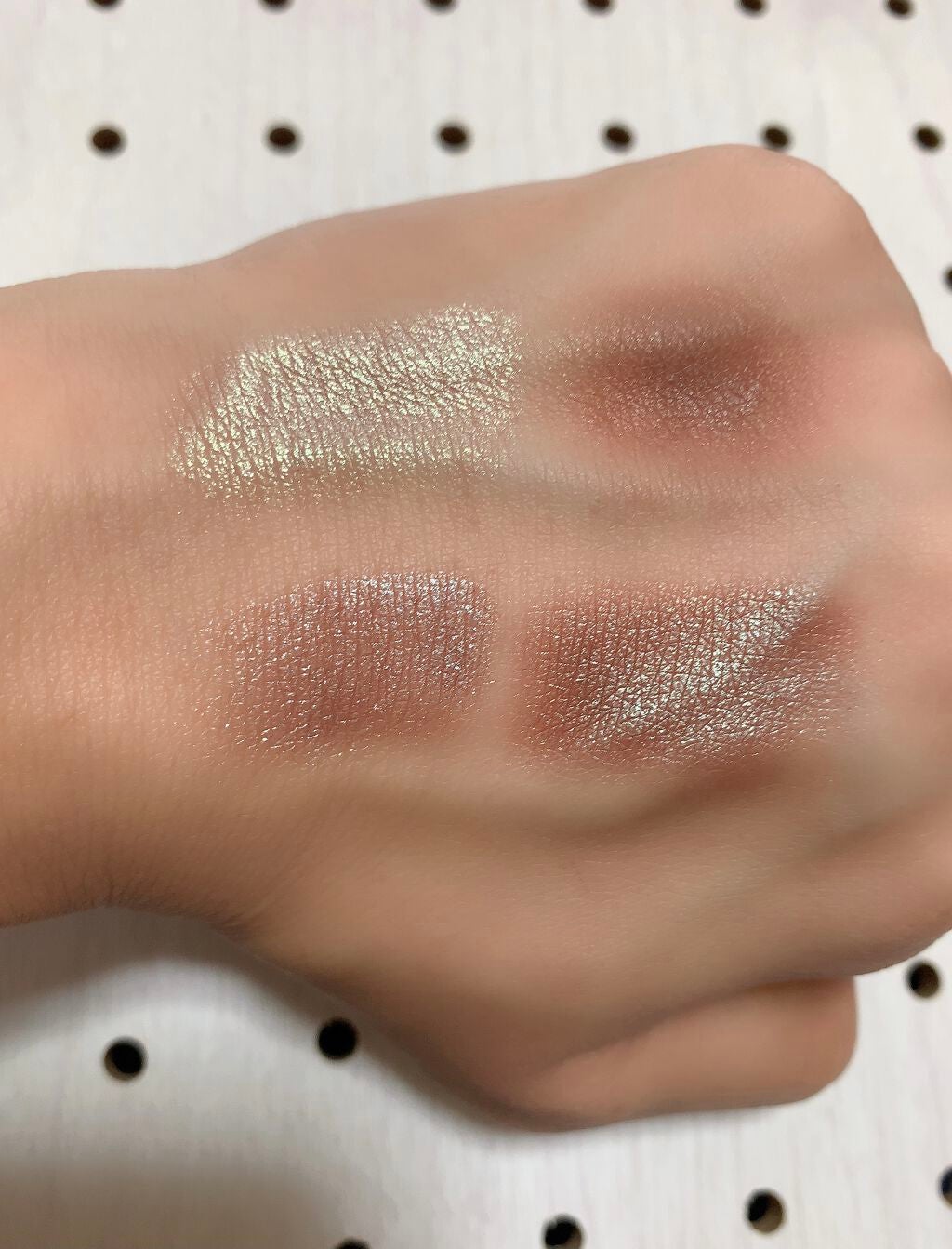 イロアソビ 4色アイパレット/iroasobi/アイシャドウパレットを使ったクチコミ(3枚目)