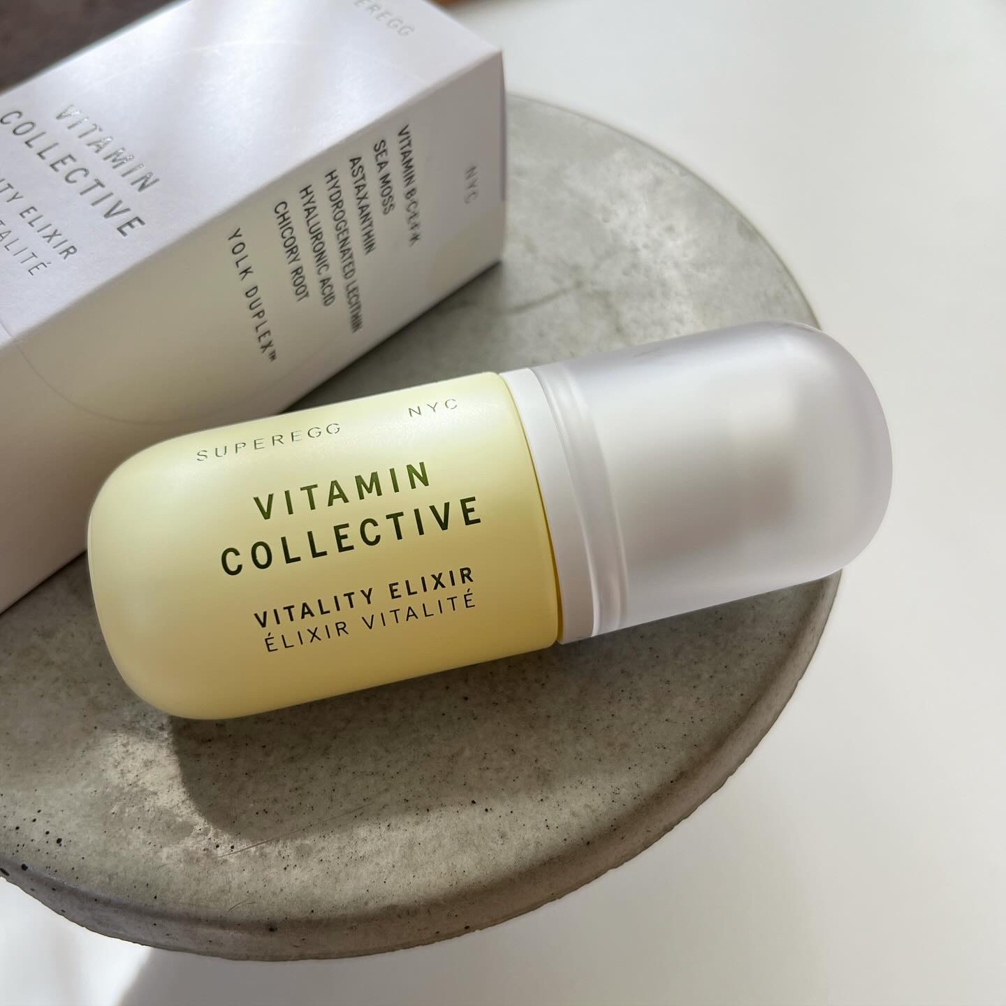ビタミン コレクティブ バイタリティ エリクサー/SUPEREGG /美容液を使ったクチコミ（2枚目）