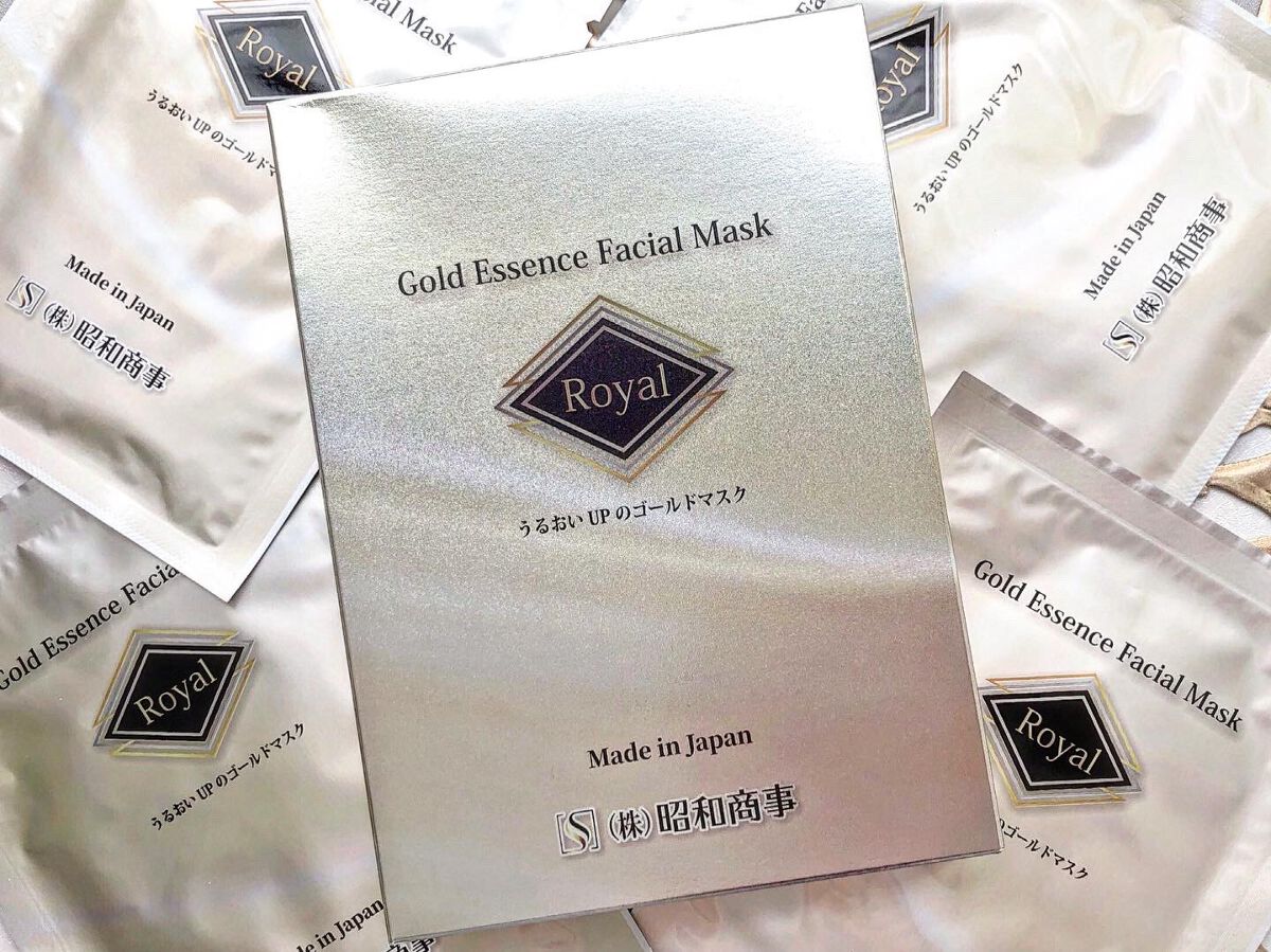 Royal Facial Mask ローヤル シートマスク トライアルセット 5枚/昭和商事/シートマスク・パックを使ったクチコミ(1枚目)