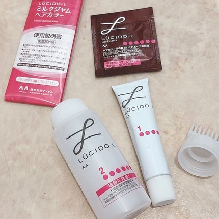 ミルクジャムヘアカラー/ルシードエル/ヘアカラーを使ったクチコミ(2枚目)