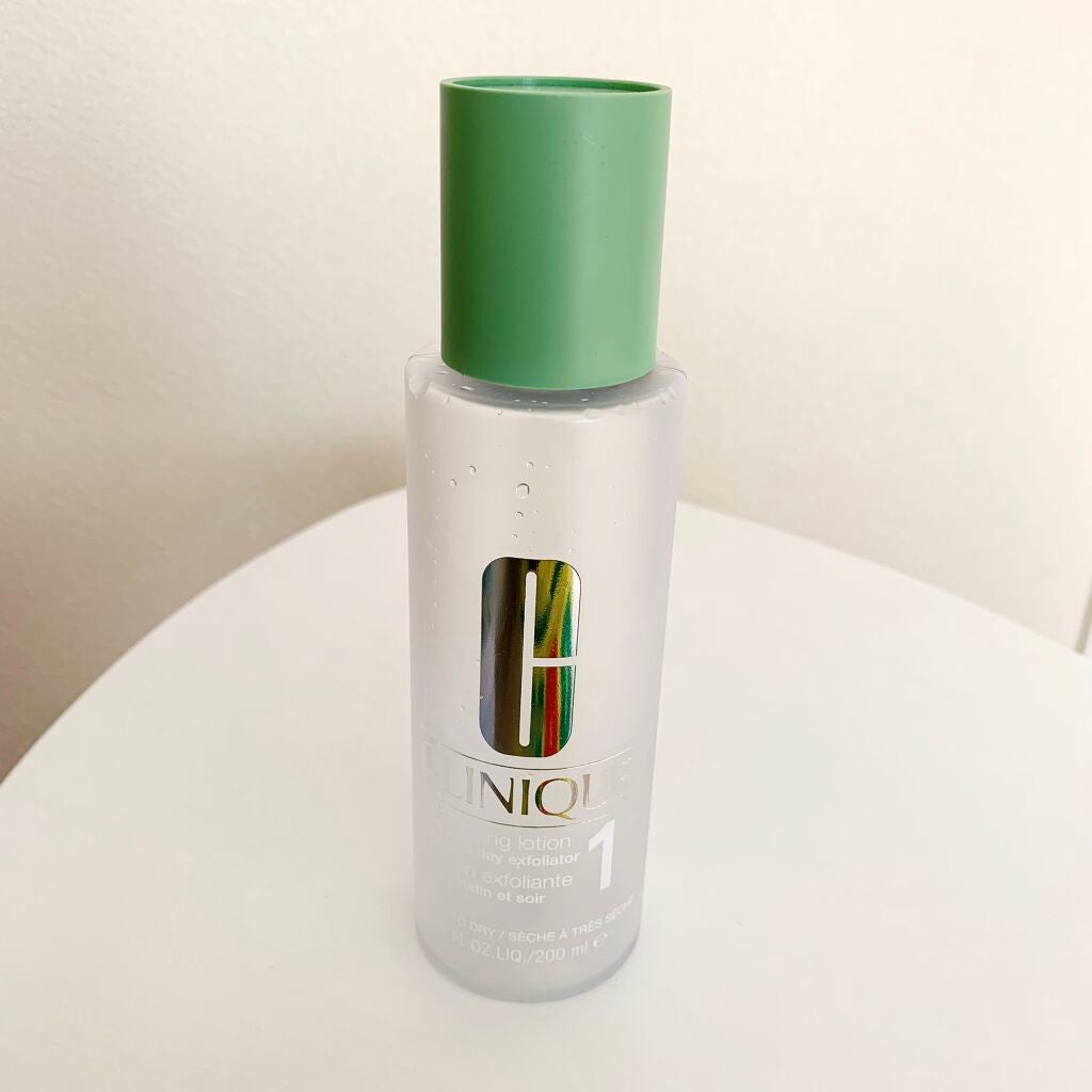 クラリファイング ローション 1/CLINIQUE/拭き取り化粧水を使ったクチコミ(1枚目)