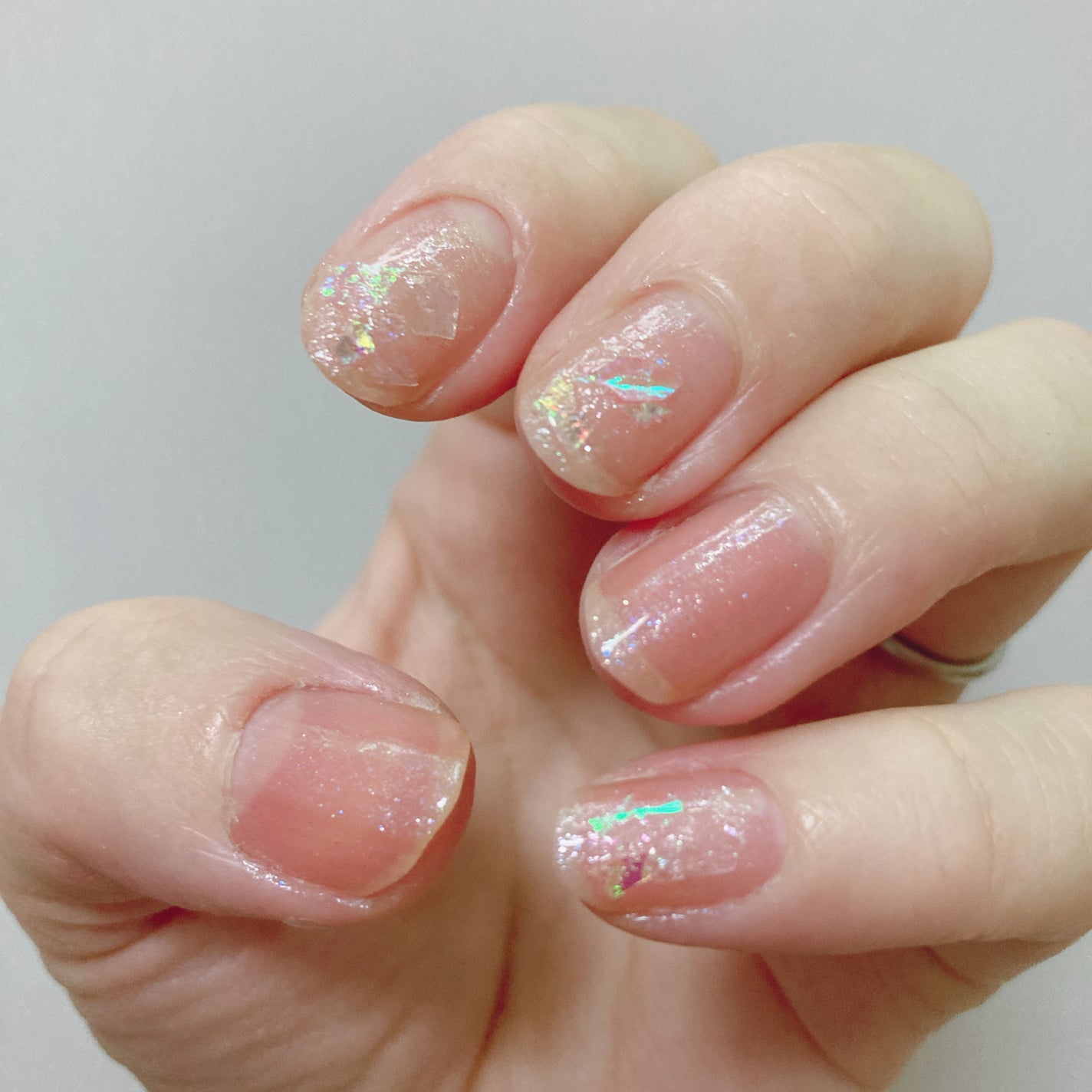 ネイルファンデーション/パラドゥ/マニキュアを使ったクチコミ(4枚目)