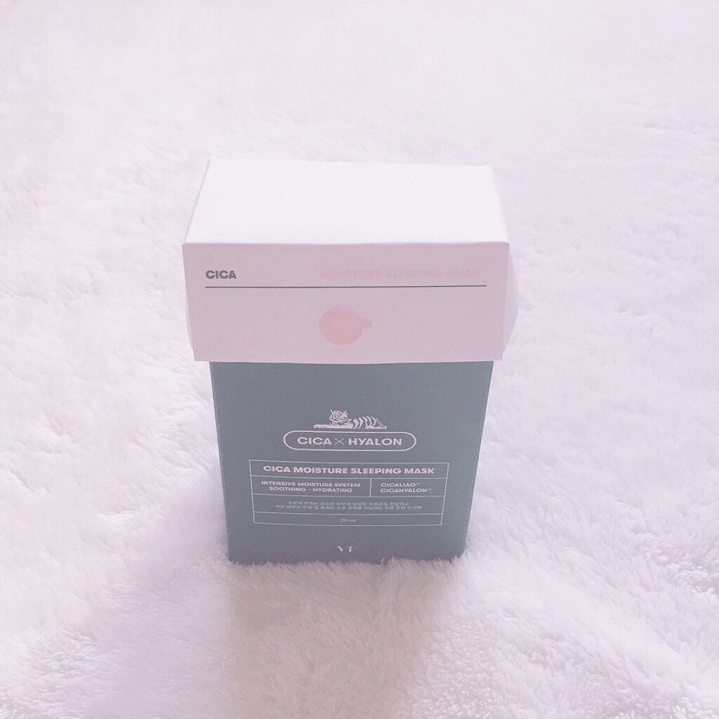 シカモイスチャースリーピングマスク/VT/フェイスクリームを使ったクチコミ（1枚目）