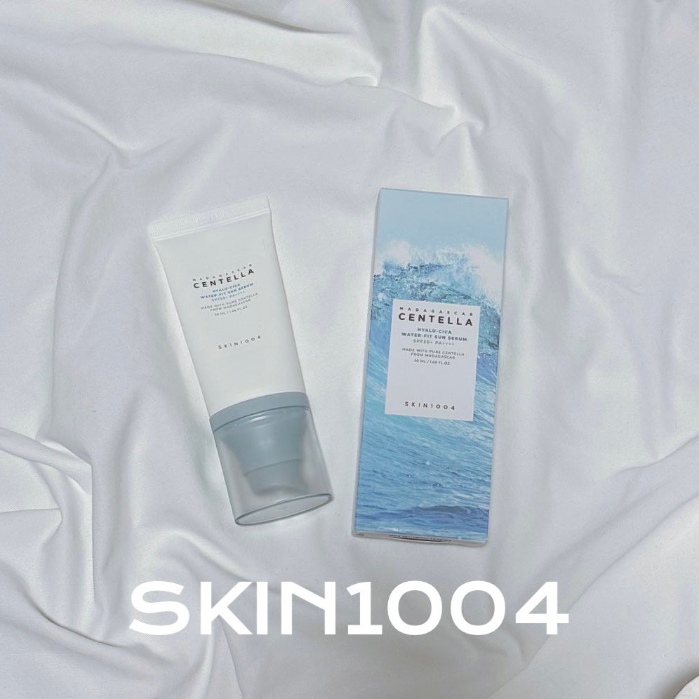 ヒアルーシカ ウォーターフィット サンセラム/SKIN1004/日焼け止めローションを使ったクチコミ(1枚目)