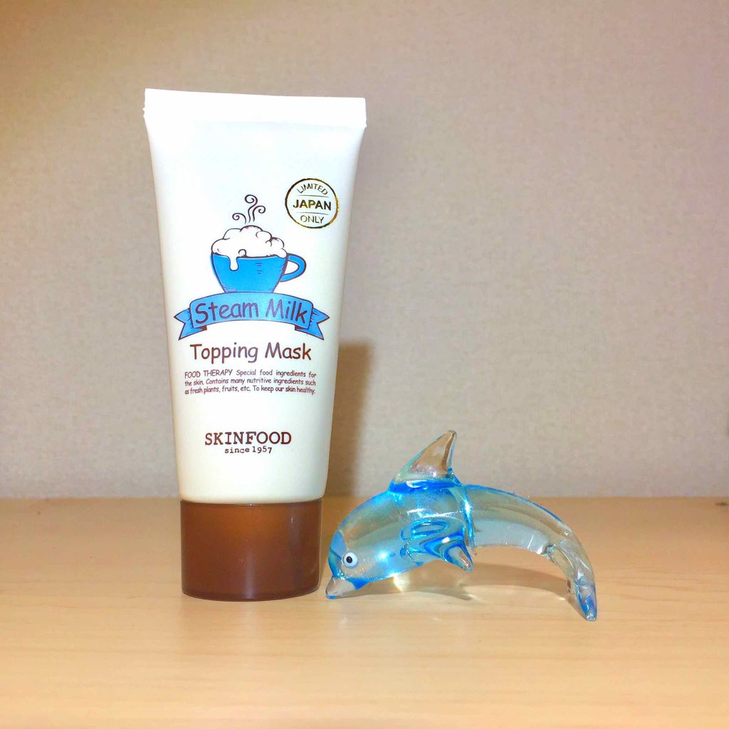 スチームミルク トッピングマスク/SKINFOOD/洗い流すパック・マスクを使ったクチコミ（1枚目）
