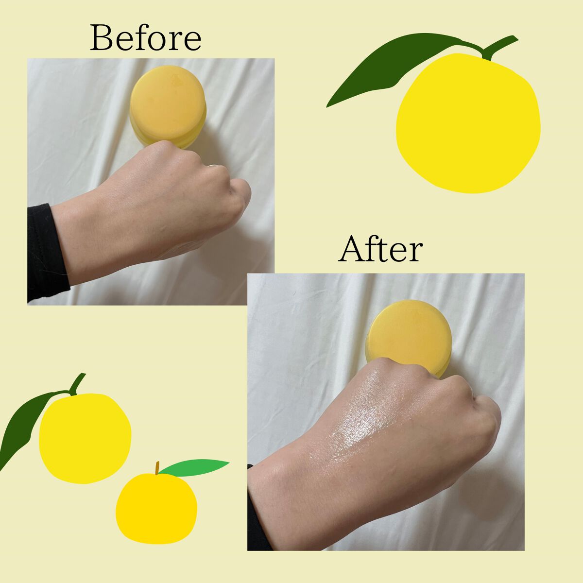 月光ゆず睡眠パック/HANYUL(ハンユル)/フェイスクリームを使ったクチコミ（3枚目）