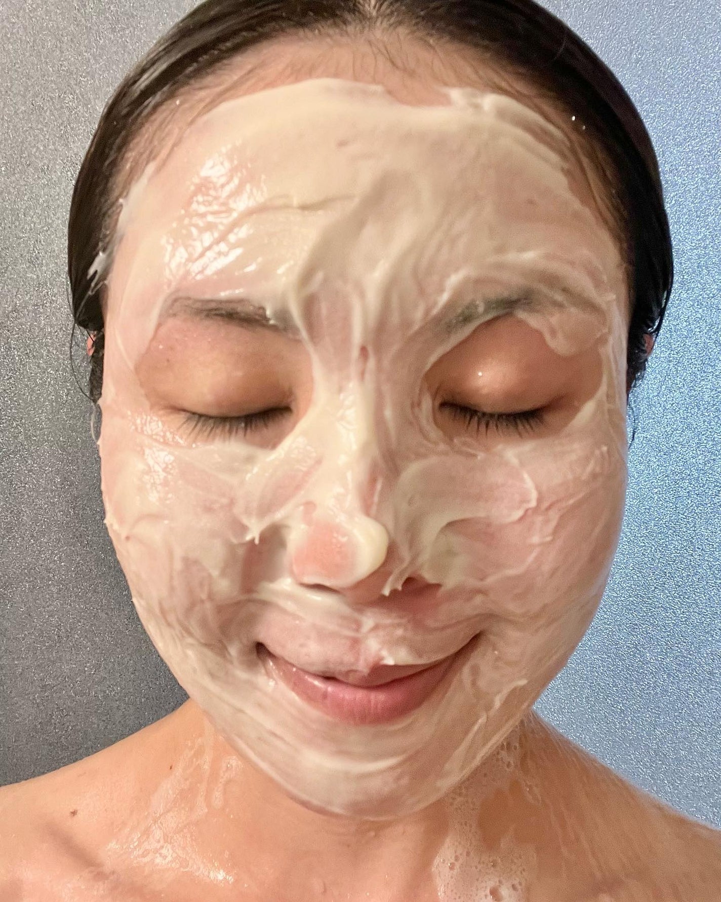 skinmarche WAOPLUS プラントベースミルクブースターマスク/ブレーンコスモス/洗い流すパック・マスクを使ったクチコミ(4枚目)