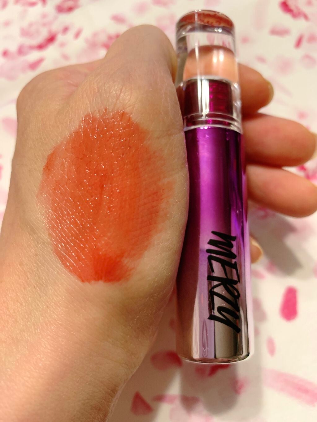 オーロラ デュイ ティント/MERZY/リップティントを使ったクチコミ(3枚目)