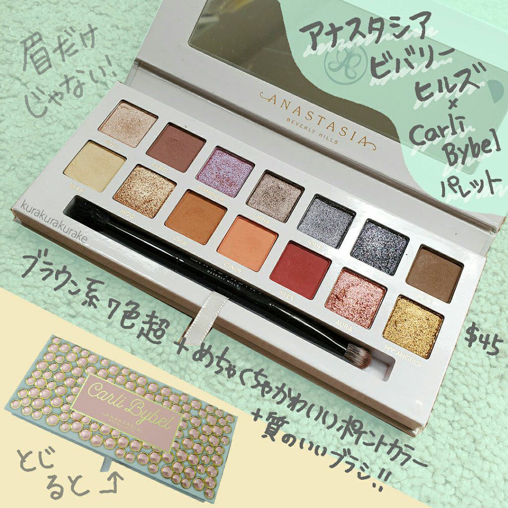 Carli Bybel/アナスタシア ビバリーヒルズ/アイシャドウパレットを使ったクチコミ(1枚目)