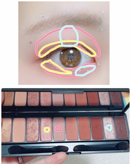 プレイカラー アイシャドウ/ETUDE/アイシャドウパレットを使ったクチコミ(3枚目)