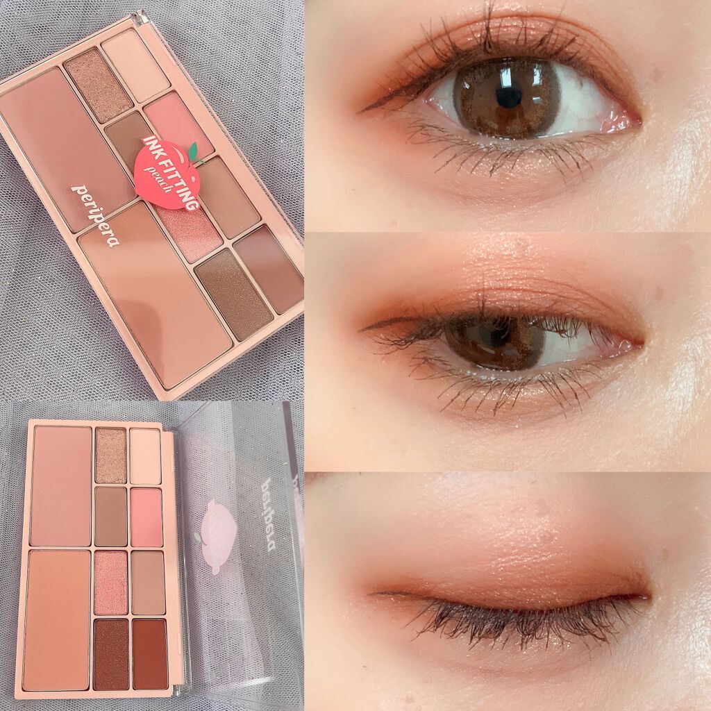 インク フィッティング カラー パレット/PERIPERA/アイシャドウパレットを使ったクチコミ(1枚目)