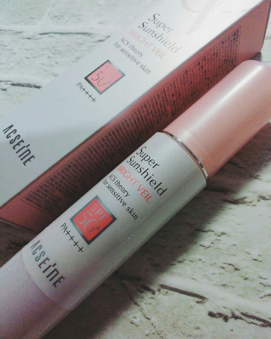 スーパーサンシールド ブライトヴェール/ACSEINE/化粧下地を使ったクチコミ(1枚目)