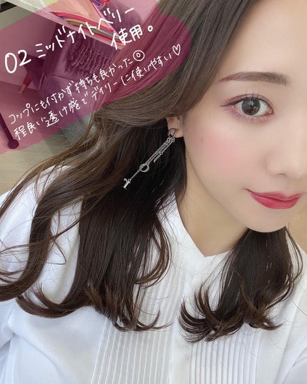 ティンテッドマットインク/rienda beauty/口紅を使ったクチコミ(6枚目)