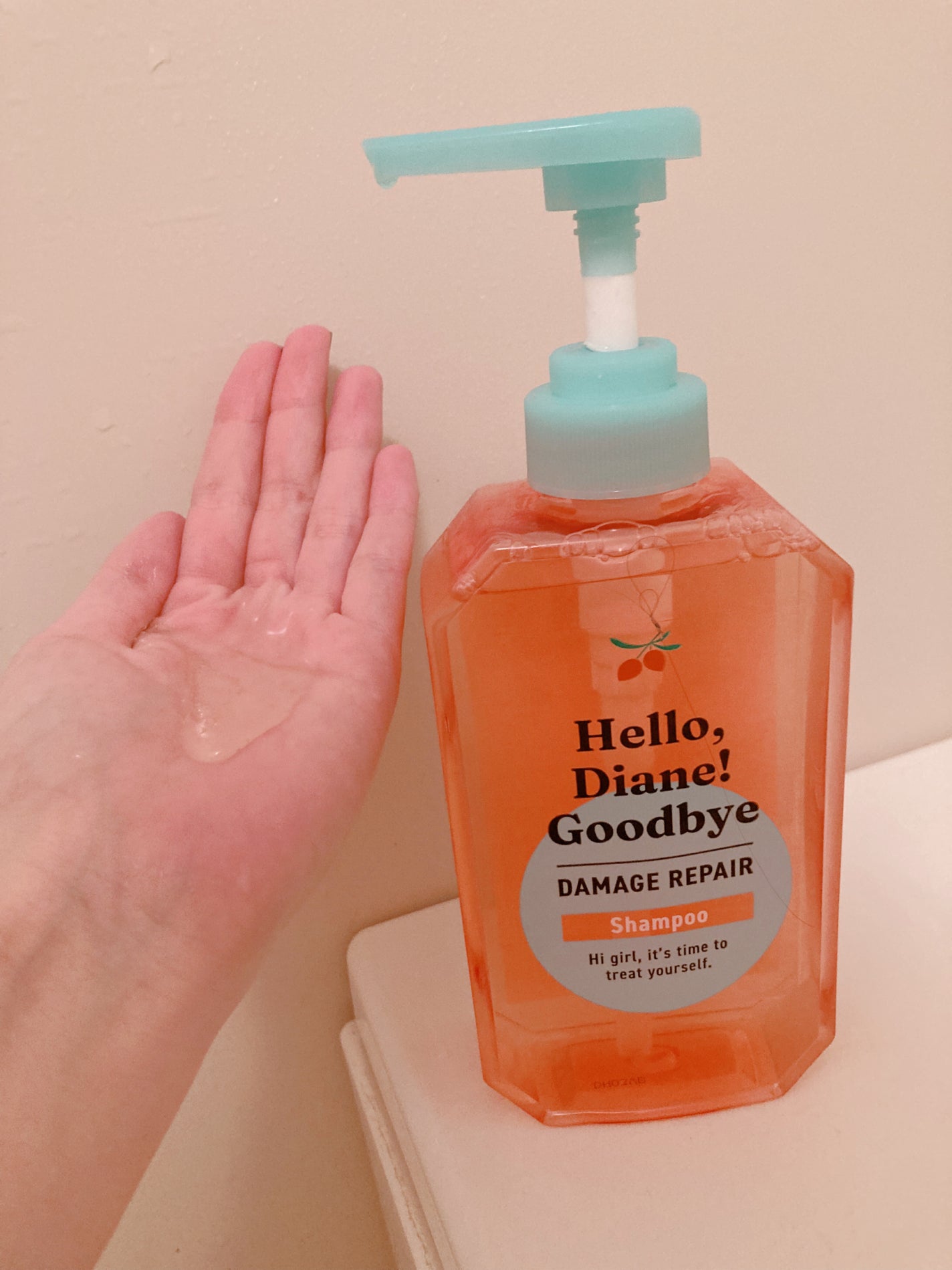 ハローダイアン グッバイ ダメージリペア シャンプー/トリートメント/ダイアン/市販シャンプーを使ったクチコミ(2枚目)