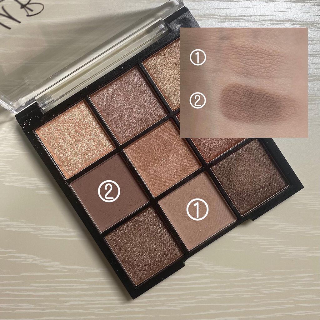 パーフェクトマルチアイズ/キャンメイク/アイシャドウパレットを使ったクチコミ(2枚目)