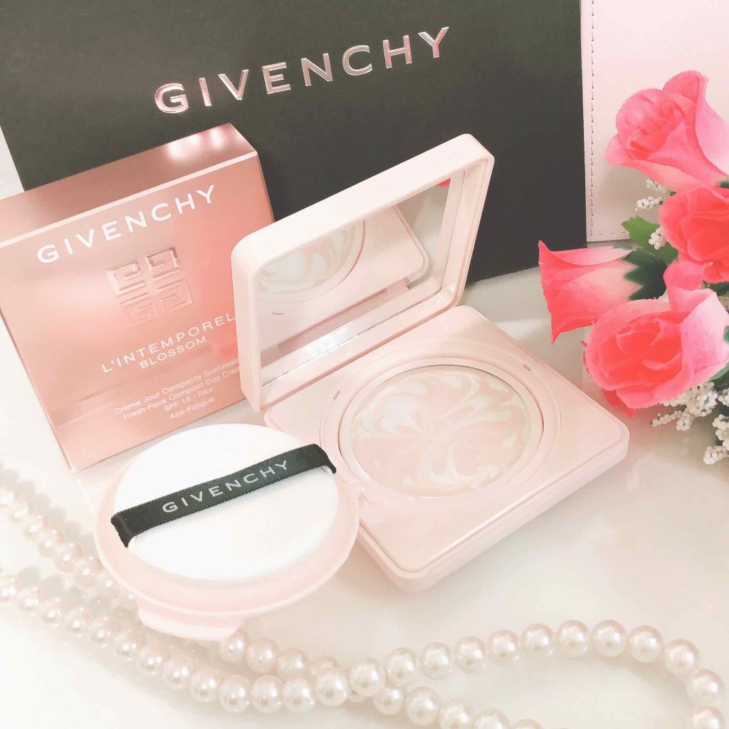 ランタンポレル ブロッサム クリーム コンパクト/GIVENCHY/化粧下地を使ったクチコミ(1枚目)
