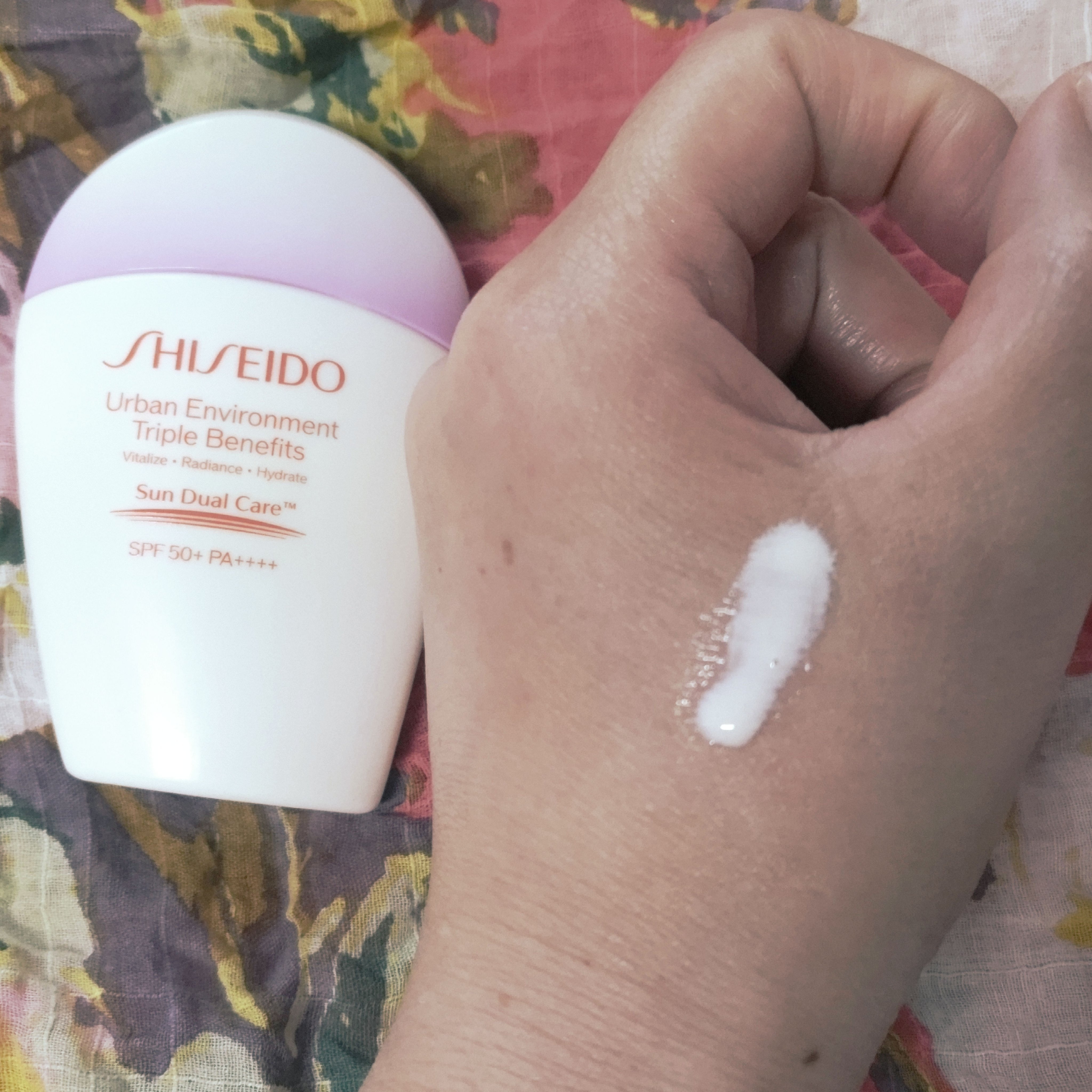 アーバン トリプル ビューティ サンケア エマルジョン/SHISEIDO/日焼け止めミルクを使ったクチコミ（2枚目）