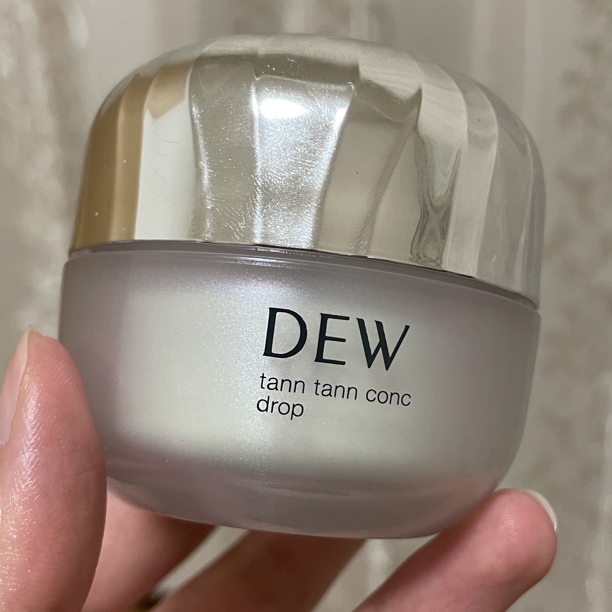タンタンコンクドロップ/DEW/フェイスクリームを使ったクチコミ（1枚目）