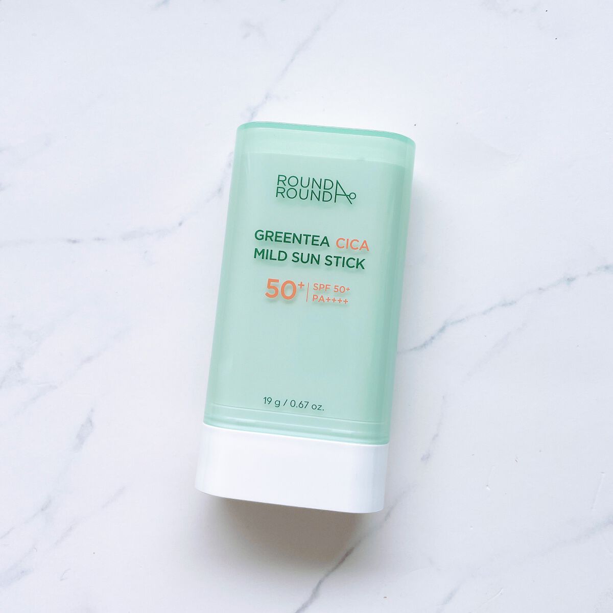 グリーンティー CICA マイルド サンスティック/ラウンドアラウンド/日焼け止めスティックを使ったクチコミ（3枚目）