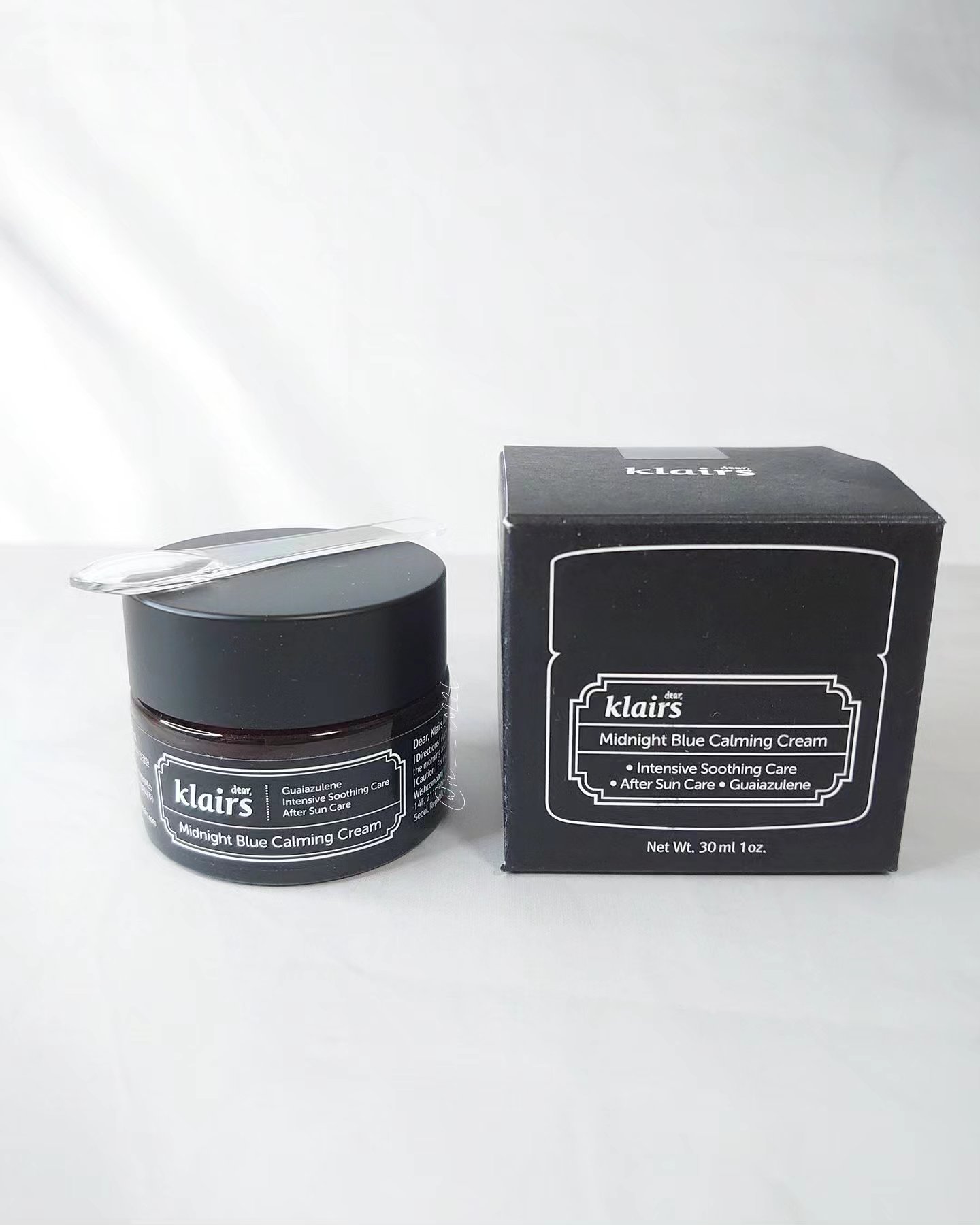 ミッドナイトブルーカーミングクリーム/Klairs/フェイスクリームを使ったクチコミ（1枚目）