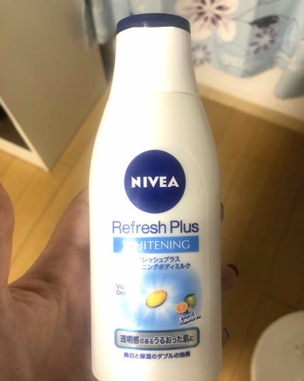 リフレッシュプラス ホワイトニング ボディミルク/ニベア/ボディミルクを使ったクチコミ(1枚目)