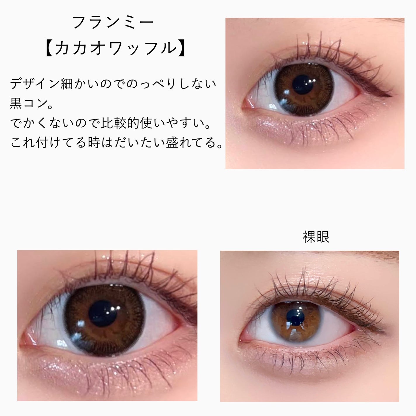 ReVIA 1day/ReVIA/ワンデー(1DAY)カラコンを使ったクチコミ(5枚目)