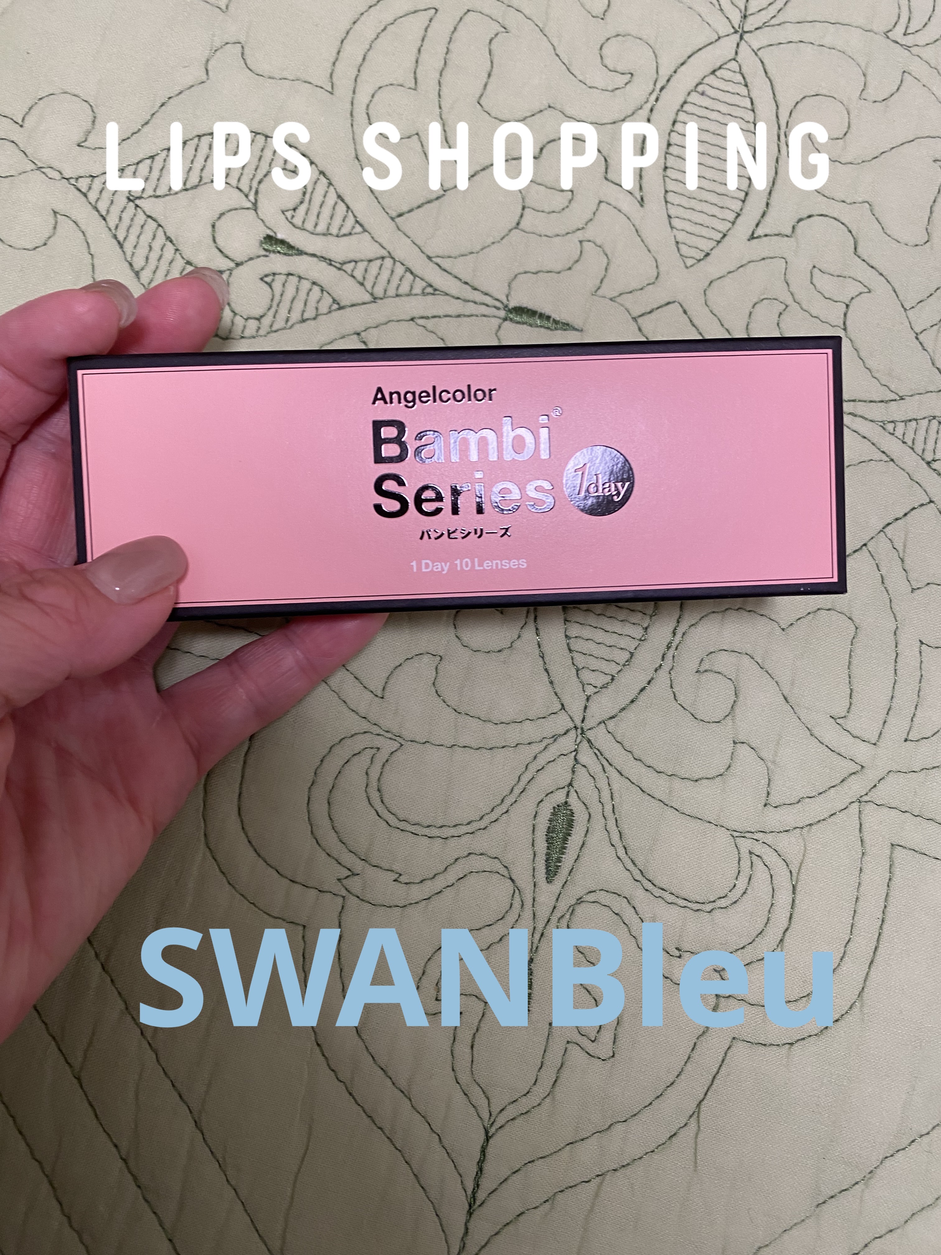 Angelcolor Bambi Series 1day /AngelColor/ワンデー（１DAY）カラコンを使ったクチコミ（1枚目）