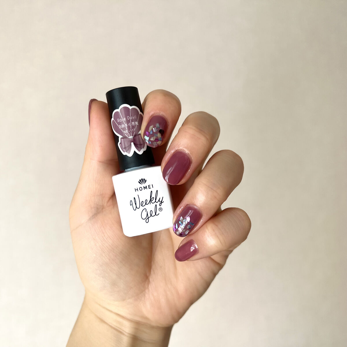 ウィークリージェル/HOMEI/ジェルネイルを使ったクチコミ（2枚目）