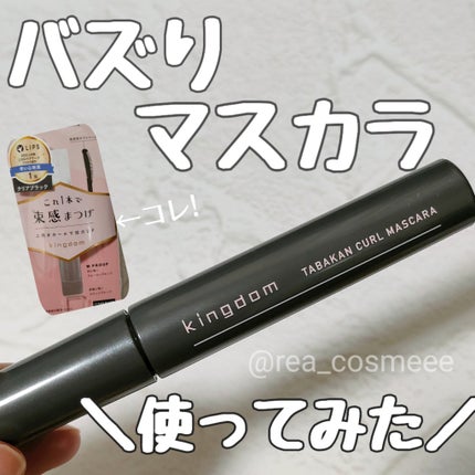 キングダム 束感カールマスカラ/キングダム/マスカラを使ったクチコミ(1枚目)