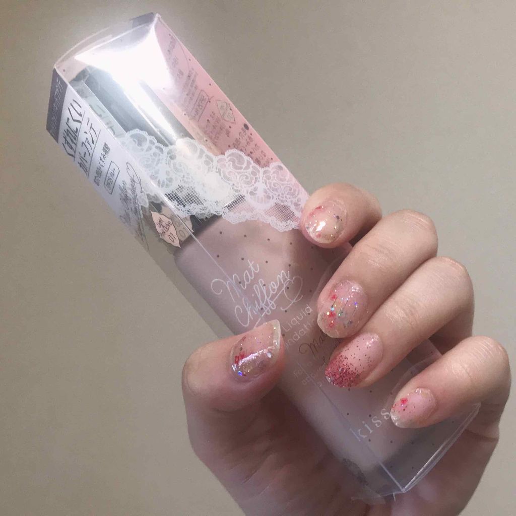 INCOCO インココ  マニキュアシート クリア(Clear)/インココ/ネイルシールを使ったクチコミ（3枚目）