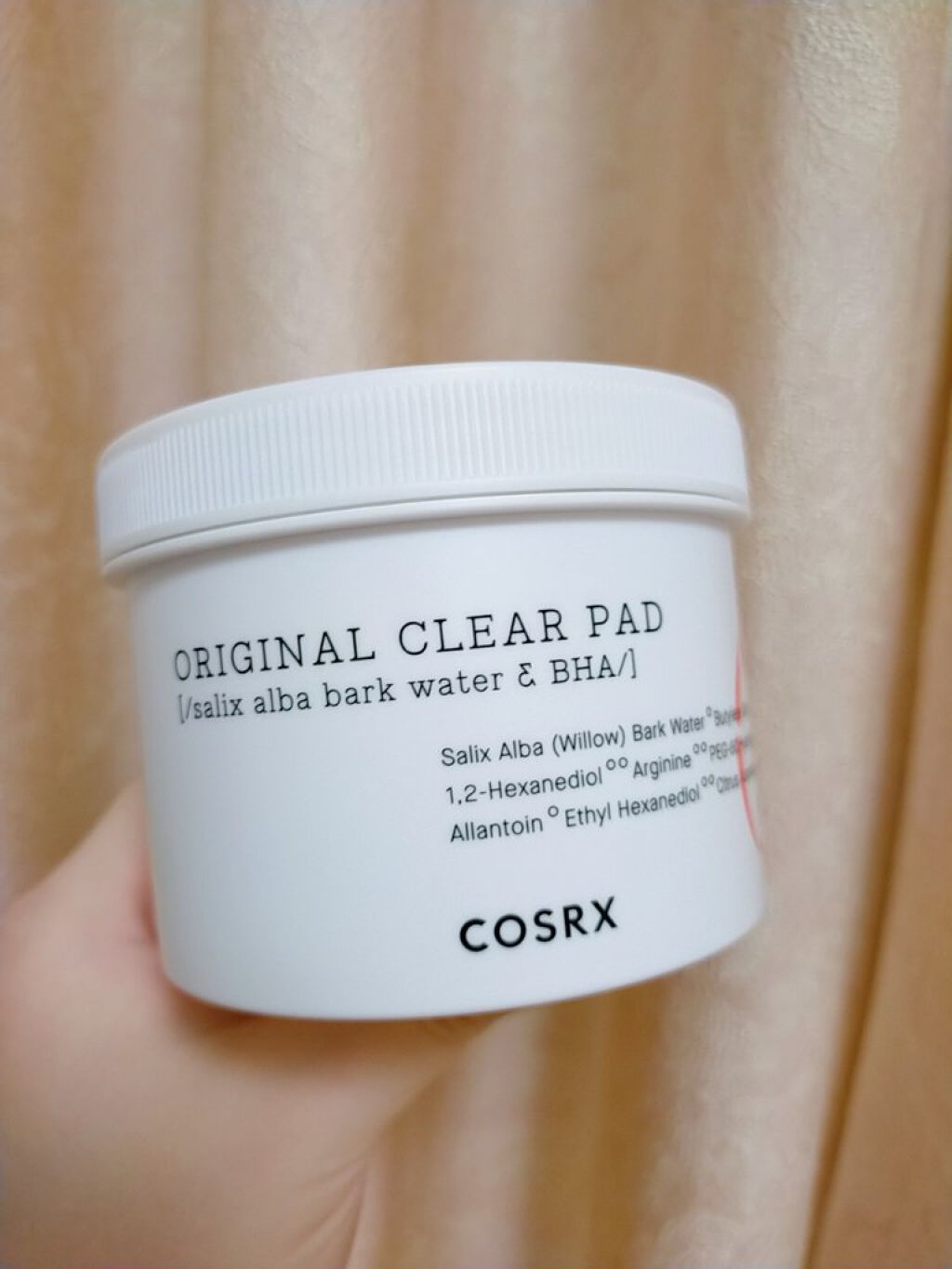 ワンステップオリジナルクリアパッド/COSRX/トナーパッドを使ったクチコミ（1枚目）