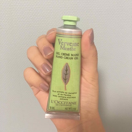 ミントヴァーベナ ソルベハンドクリーム/L'OCCITANE/ハンドクリームを使ったクチコミ(1枚目)