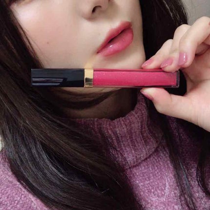 ルージュ ココ グロス/CHANEL/リップグロスを使ったクチコミ(1枚目)