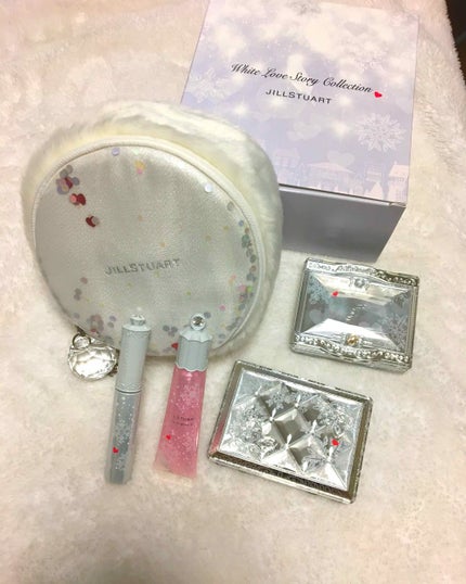 ホワイトラブストーリー コレクション (クリスマスコフレ 2018)/JILL STUART/メイクアップキットを使ったクチコミ(1枚目)