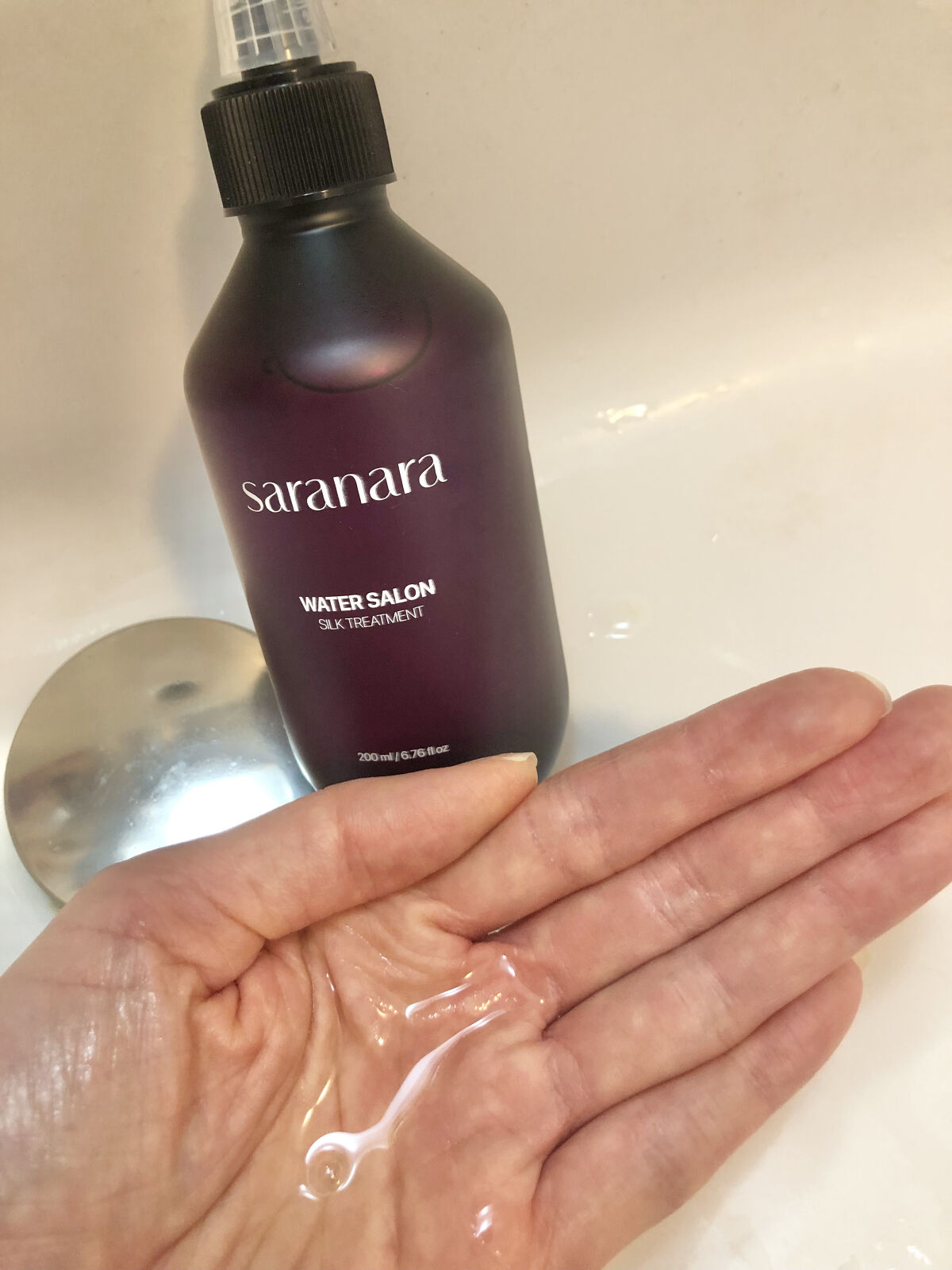 リッチサロン モロッコアルガンオイルセラム/SARANARA/ヘアオイルを使ったクチコミ（1枚目）