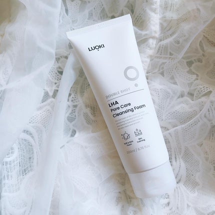 ダブルショットLHA毛穴ケアクレンジングフォーム /LUOKI/クレンジングクリームを使ったクチコミ(2枚目)